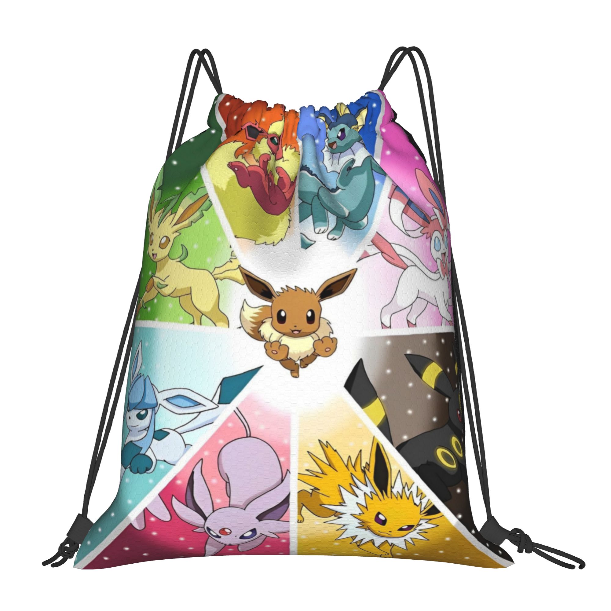 90s Anime Poke-Mon Drawstring  - Drawstring Gym Bag recension och pris