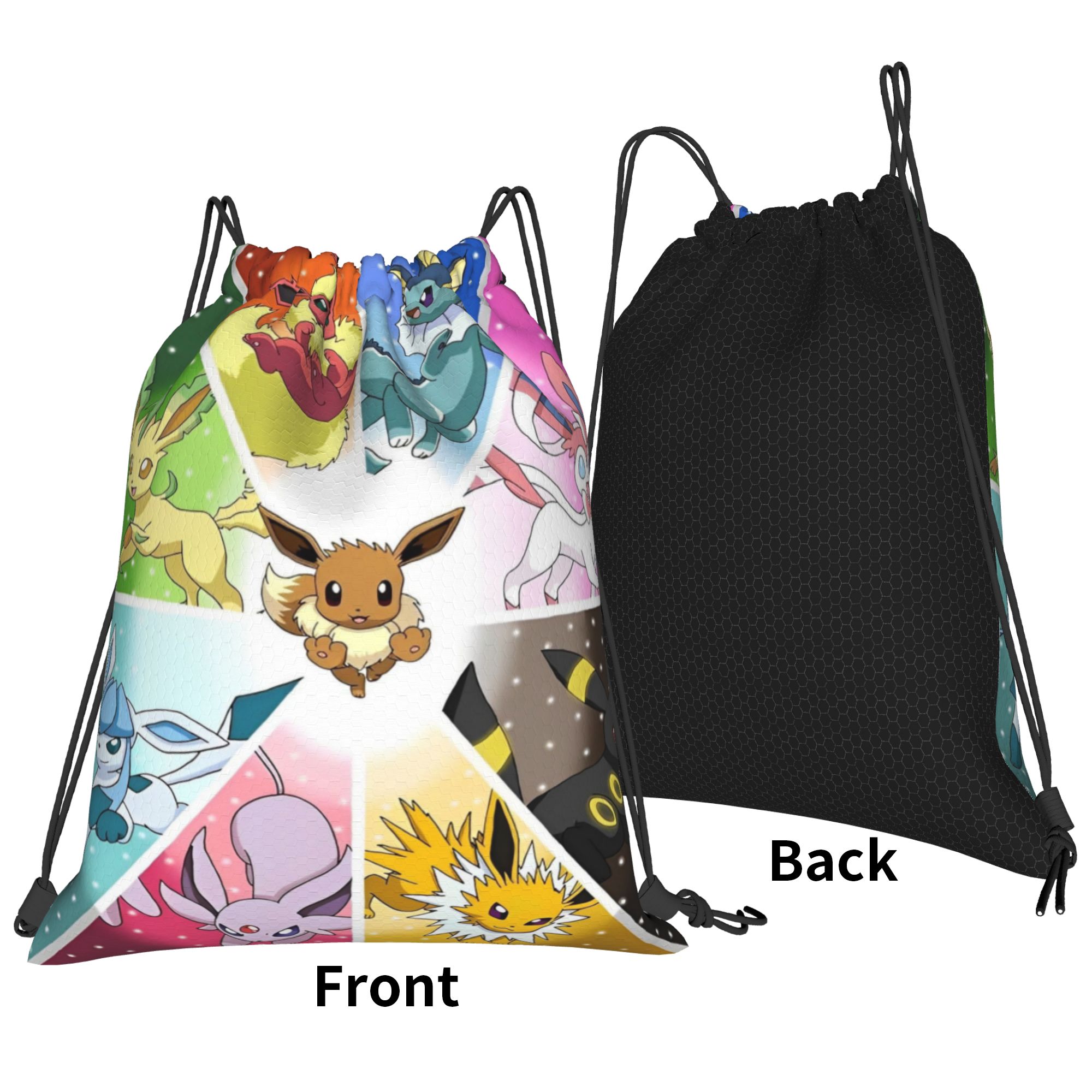 90s Anime Poke-Mon Drawstring  - Drawstring Gym Bag recension och pris