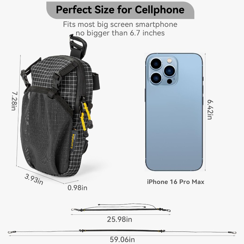 Water Bottle Holder Bag with P - Hydration Pack Outdoor recension och pris