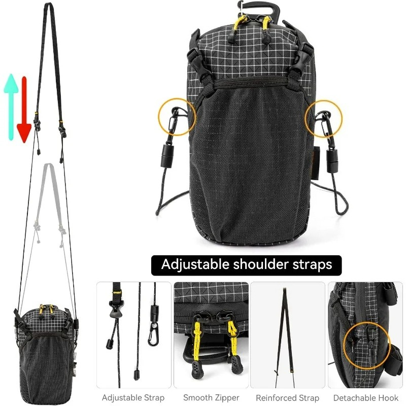 Water Bottle Holder Bag with P - Hydration Pack Outdoor recension och pris