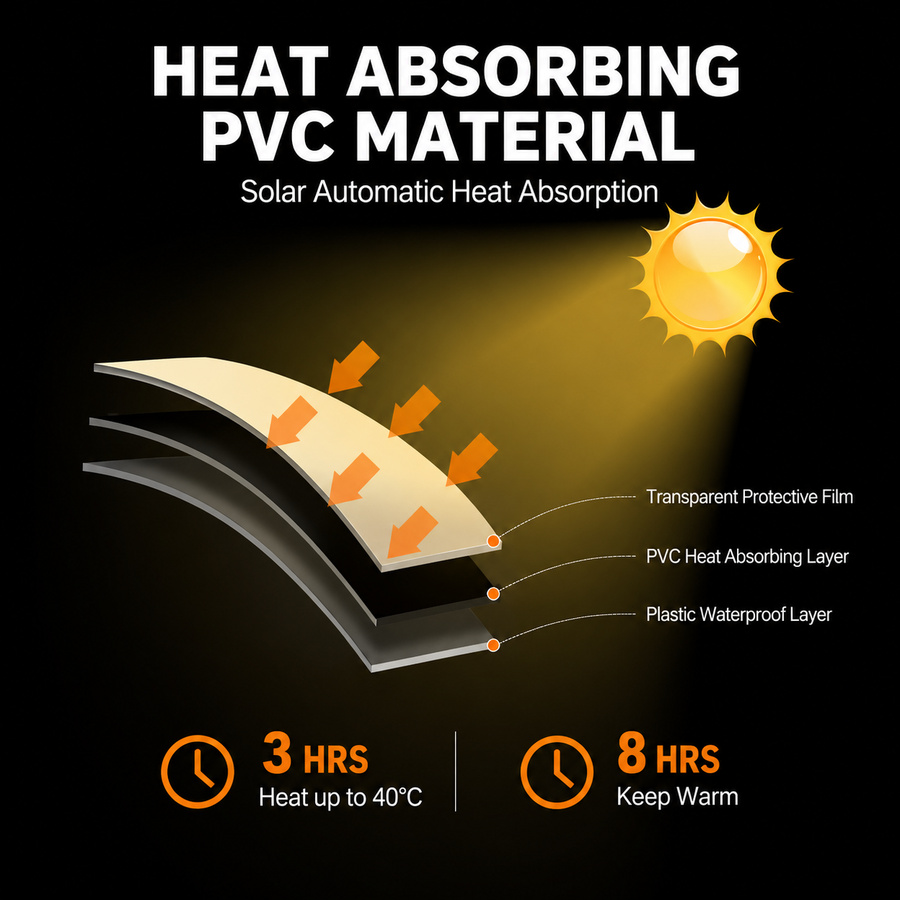 20L Solar Shower Water Bag for - Hydration Pack Outdoor recension och pris