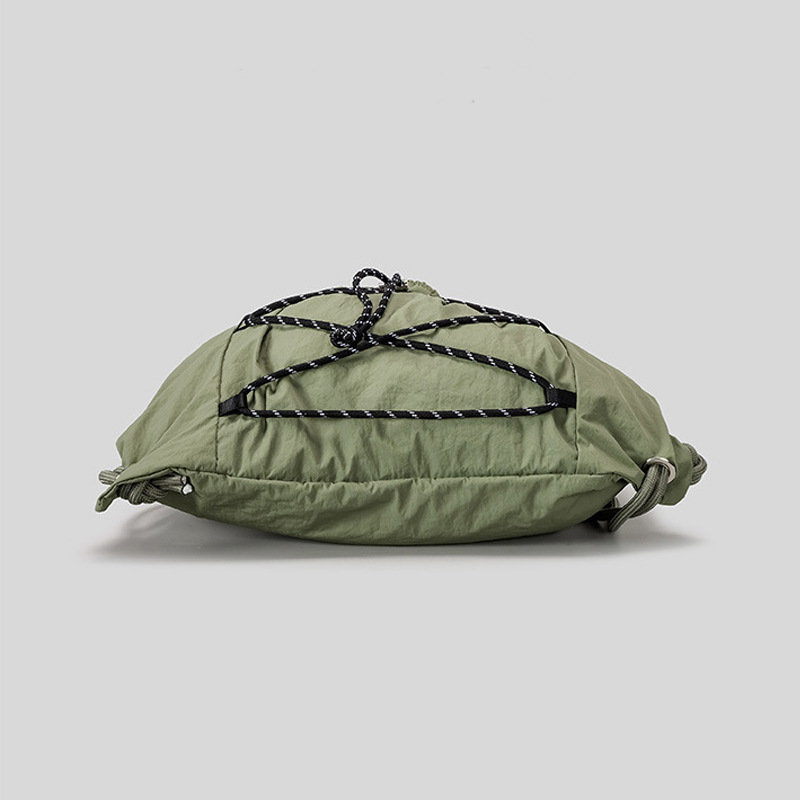 SHELKSBAG Unisex Wrinkled Nylo - Drawstring Gym Bag recension och pris